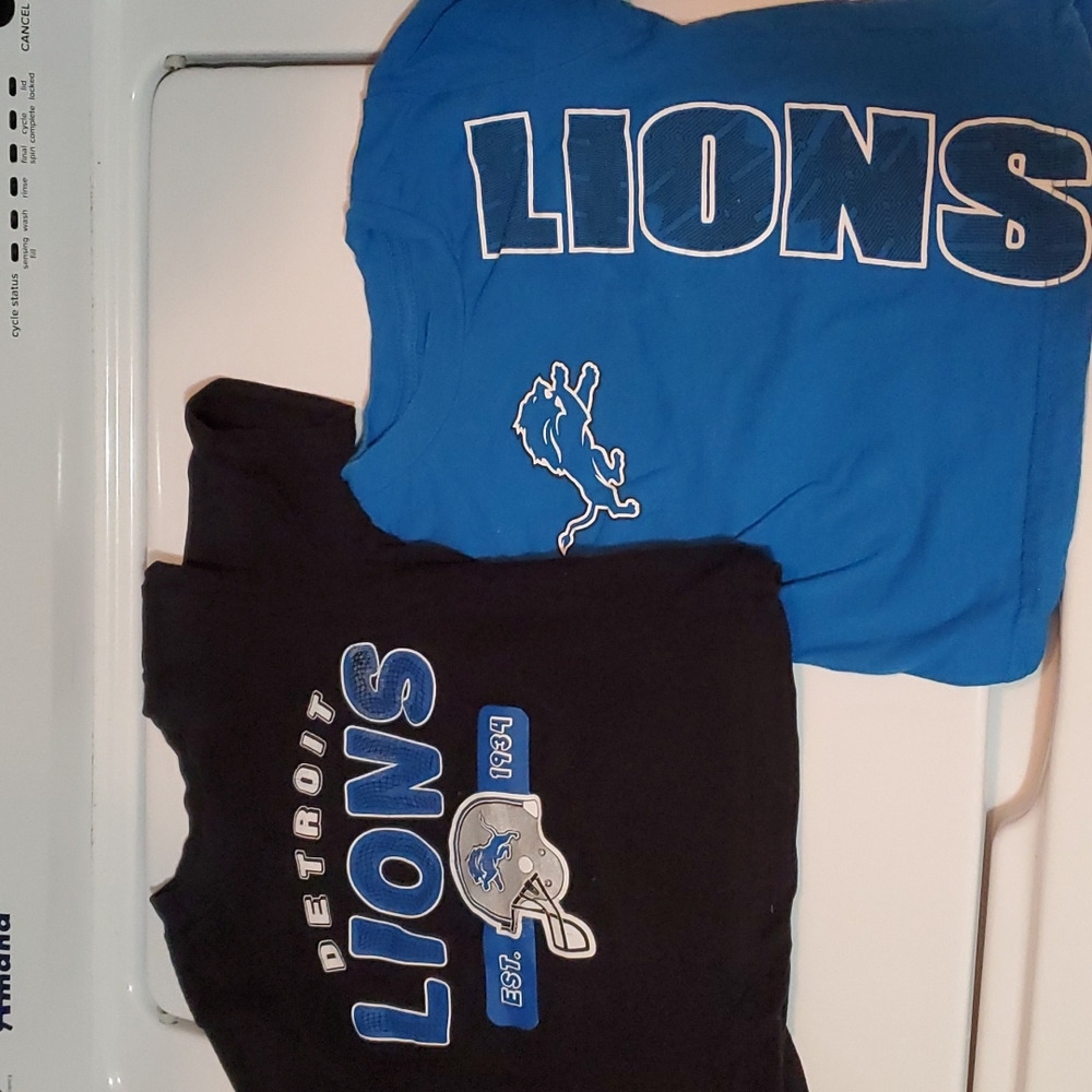 NFL LIONS tshirts